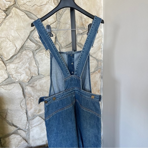 Citizens of Humanity Faye Button Front Women's Overalls in Boho Comeback - Picture 8 of 10